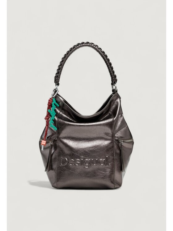 Desigual Desigual Zaino BACK_HALF LOGO A Marrone