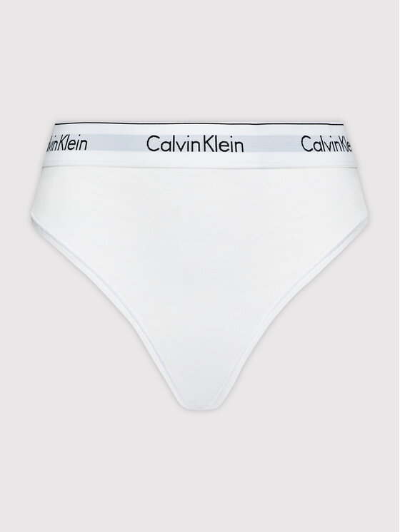 Calvin Klein Underwear Stringi 000QF5117E Balts