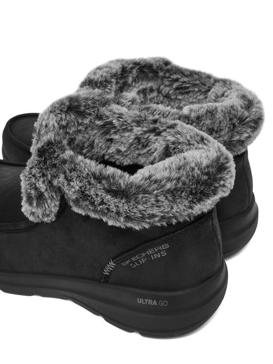 Skechers Skechers Botine Glacial Ultra 144221/BBK Negru