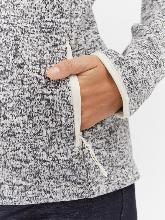 Columbia Columbia Fleecejacke W Sweater Weather™ Full Zip Grau Regular Fit