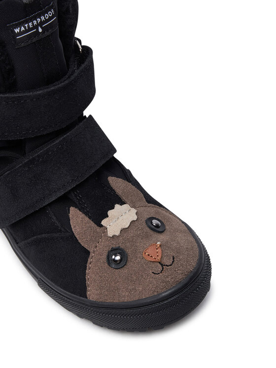 Mrugała Mrugała Schneeschuhe MALI 7351/4-99 Schwarz