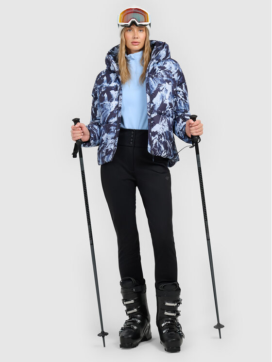 4F 4F Spodnie narciarskie SKIWEAR Czarny Slim Fit