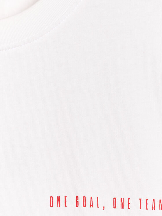 4F 4F T-Shirt SPORTS CLUB Czerwony Regular Fit