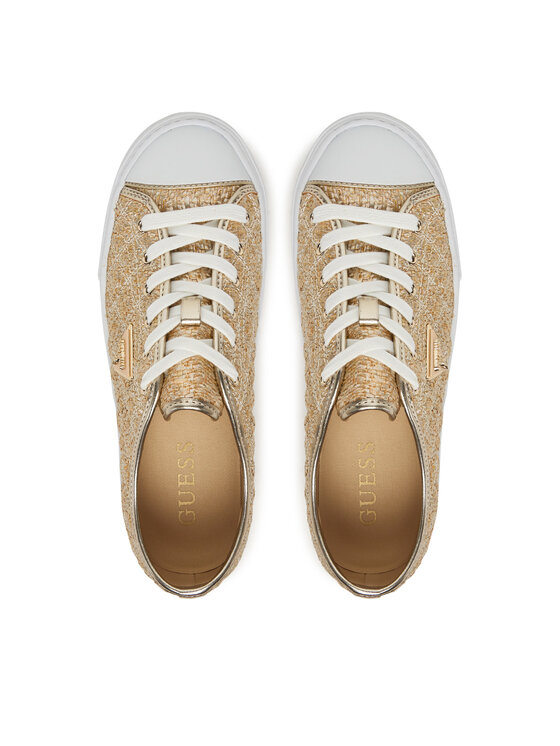 Guess Guess Sneakersy 177169 Złoty