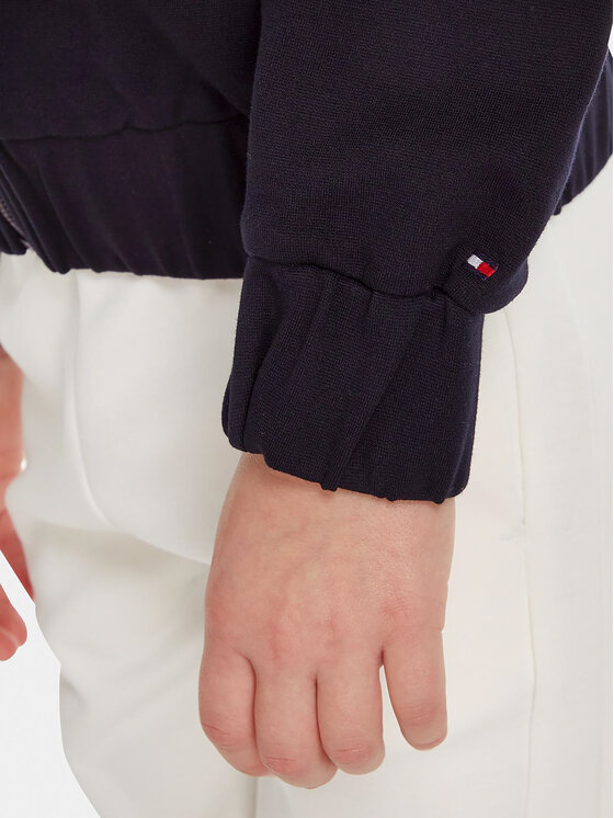 Tommy Hilfiger Tommy Hilfiger Світшот Global Stripe KG0KG07374 D Cиній Regular Fit