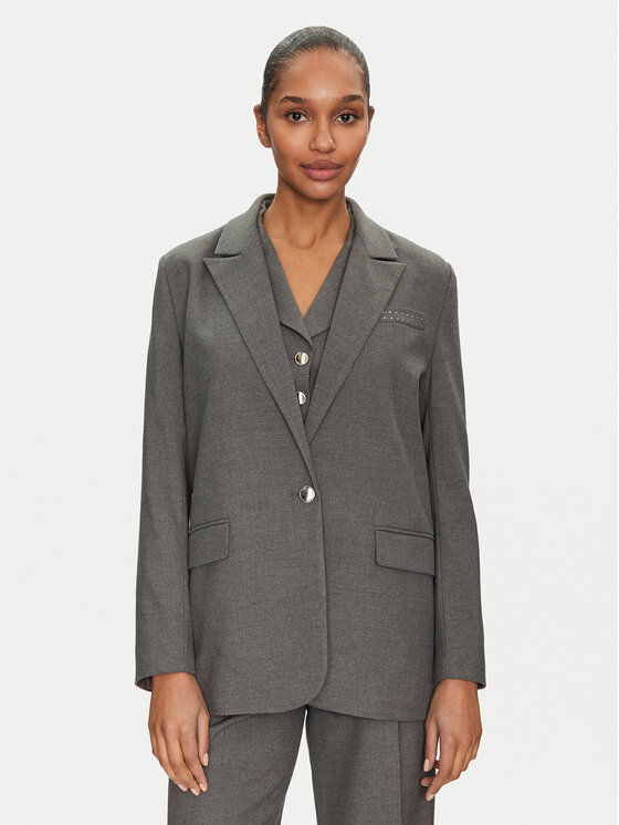Morgan Morgan Giacca da abito 251-VANIS.F Grigio Regular Fit