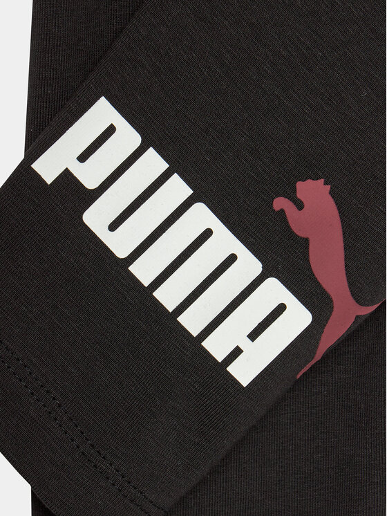 Puma Puma Legginsy Ess Logo 671133 Czarny Tight Fit