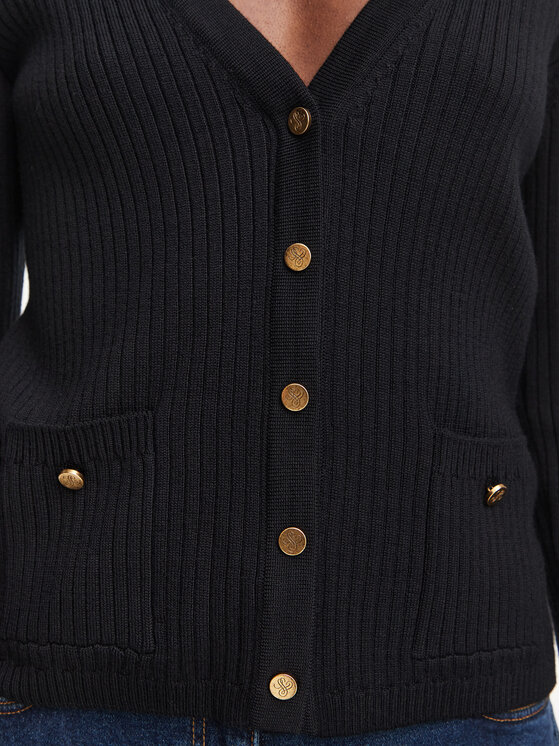 Luisa Spagnoli Luisa Spagnoli Cardigan Madira 100544 Negru Regular Fit