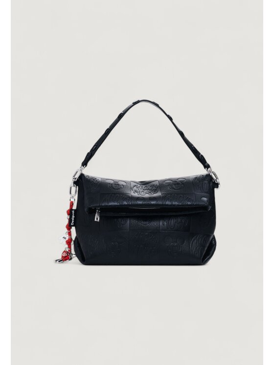 Desigual Desigual Torba BAG_ALL MICKEY LOVERTY 4 Czarny