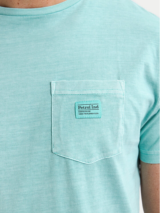 Petrol Industries Petrol Industries T-Shirt M-1050-TSR632 Modrá Regular Fit