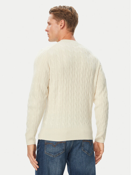 Lacoste Lacoste Pulover AH2924 Bej deschis Regular Fit