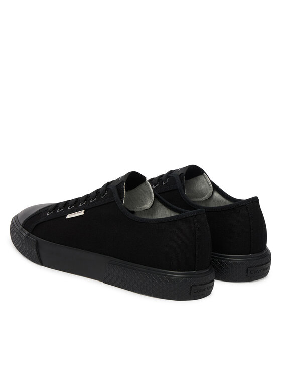 Calvin Klein Calvin Klein Plátenky Vulc Laceup Cv HM0HM02121 Čierna