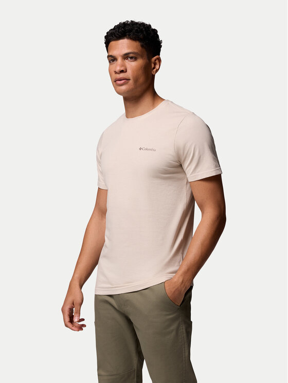 Columbia Columbia T-shirt Rapid Ridge 1934824 Bež Regular Fit