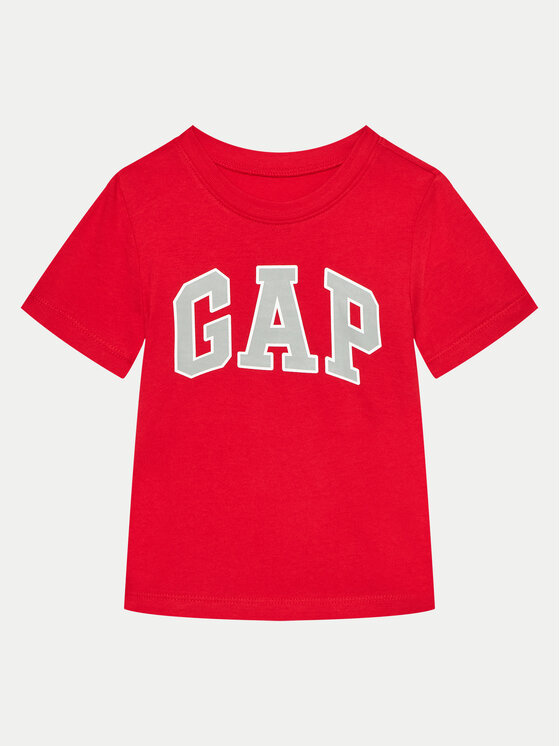 Gap T-shirt 459557-05 Crvena Regular Fit