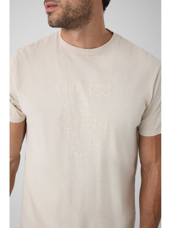 Guess Guess T-Shirt 183046 Šedá Classic Fit
