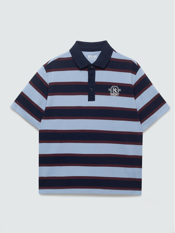 BIG STAR BIG STAR Polo HERON Niebieski Comfort Fit