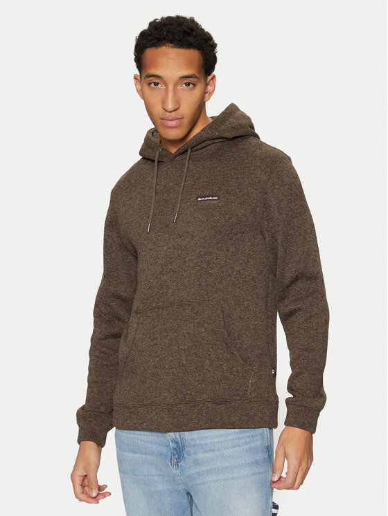 Quiksilver Quiksilver Суитшърт Keller AQYFT03340 Кафяв Regular Fit
