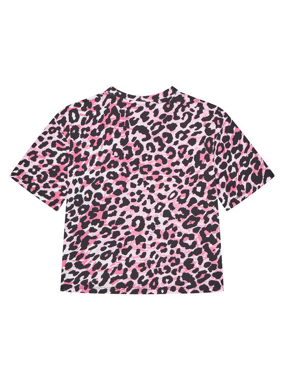Guess Guess T-Shirt J5YI07 K6YW4 Różowy Regular Fit