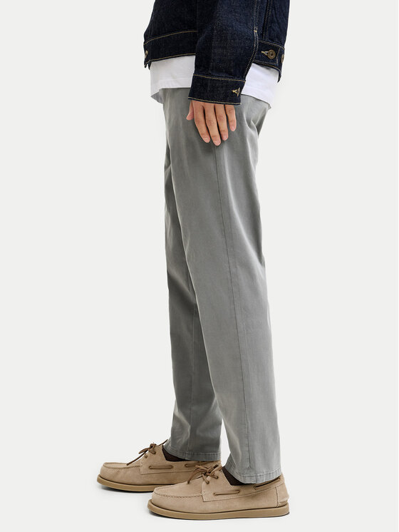 Jack & Jones Jack & Jones Pantaloni chino Lie Vance 12292970 Gri Regular Fit