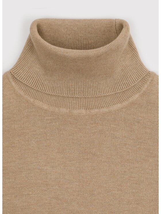 Pako Lorente Pako Lorente Sweter P25WN-2X-032 Beżowy Classic Fit