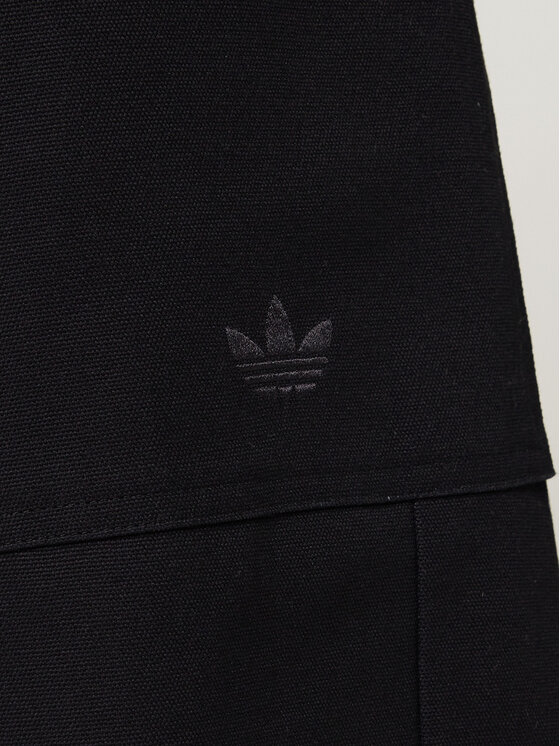 adidas adidas Bavlnené nohavice Utility JY2770 Čierna Regular Fit