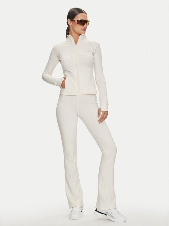 Guess Guess Pantaloni di tessuto Marika V4YB15 KCD02 Beige Regular Fit