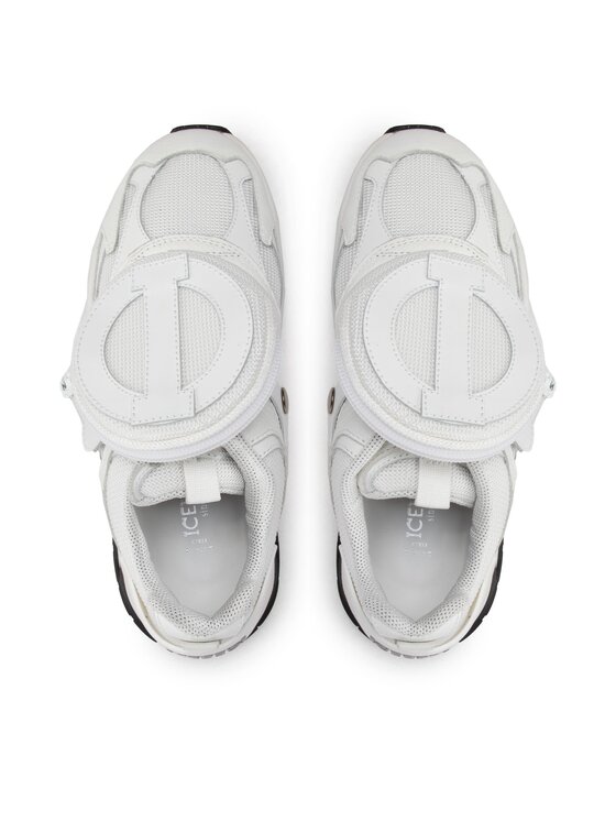 Iceberg Iceberg Sneakersy Comb 124 ID1944 Biela