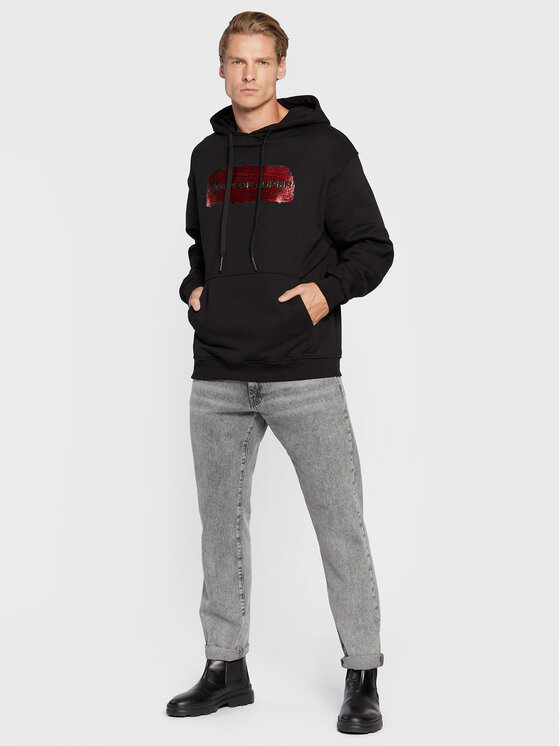 Felpa VS00396 Nero Regular Fit