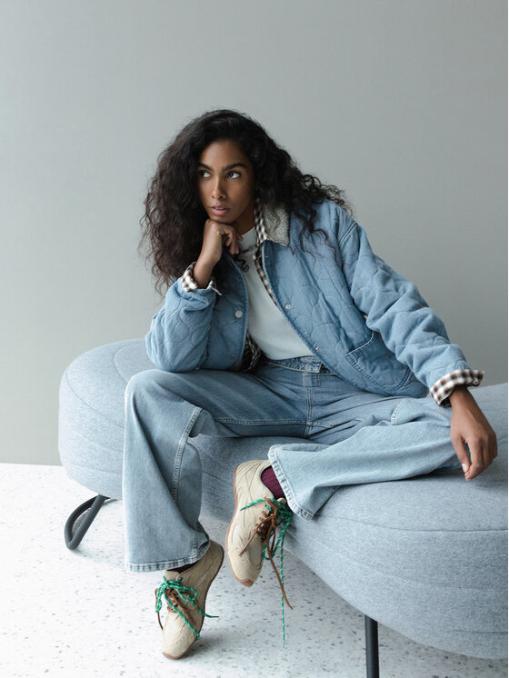 Roxy Roxy Prehodna jakna Not So Basic ERJJK03675 Modra Regular Fit