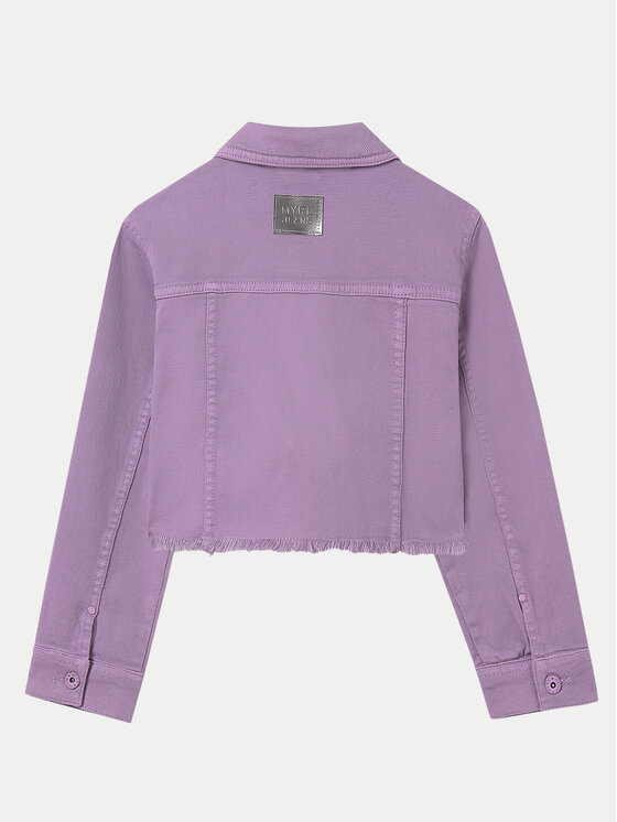 Mayoral Mayoral Džinsinė striukė 6406 Violetinė Regular Fit