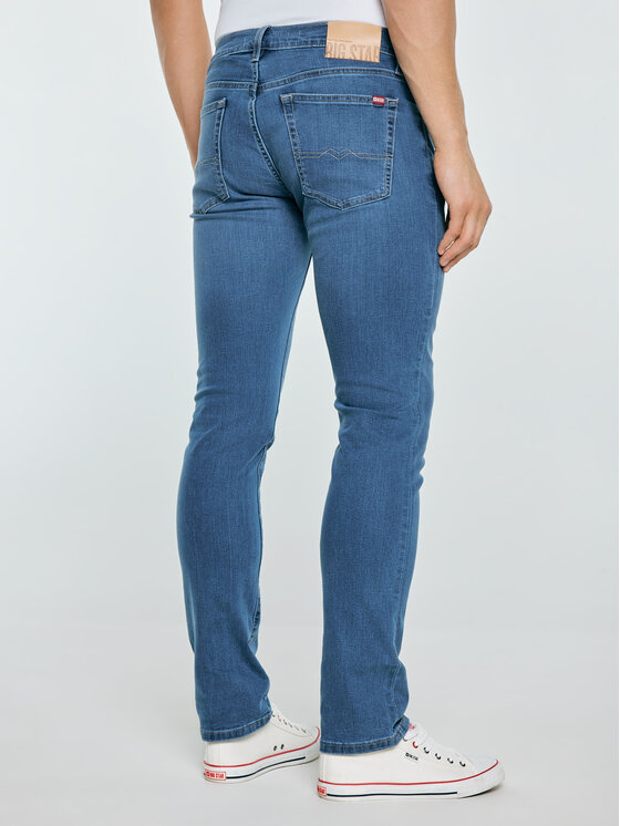 BIG STAR BIG STAR Jeansy TERRY Niebieski Slim Fit