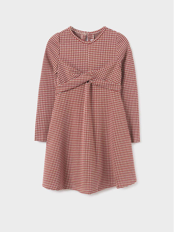 Mayoral Mayoral Sukienka codzienna 7.966 Czerwony Regular Fit