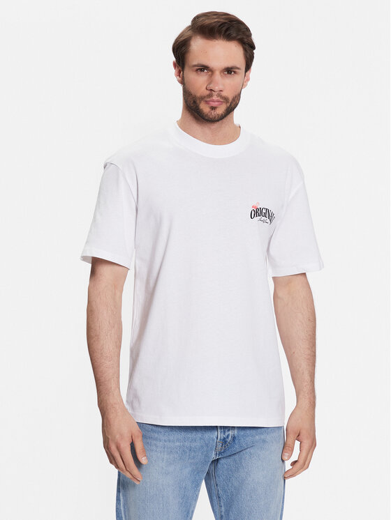 T-shirt 12234293 Bianco Relaxed Fit