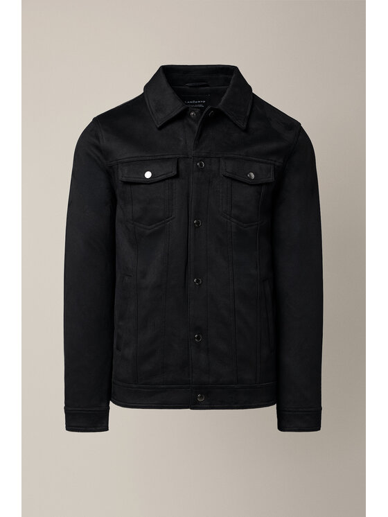 Lancerto Lancerto Kurtka przejściowa Varin KU068226000003 Czarny Regular Fit
