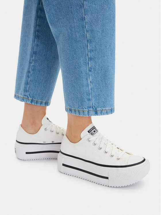 Converse Converse Kedas Chuck Taylor All Star Lift Double Stack Platform A15491C Balts