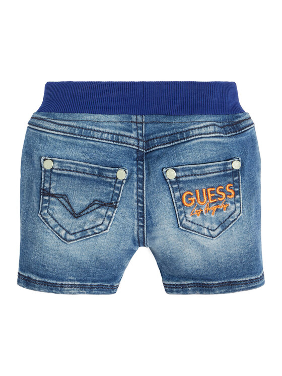 Guess Guess Džínsové šortky N3GD10 D4CA0 Modrá Regular Fit