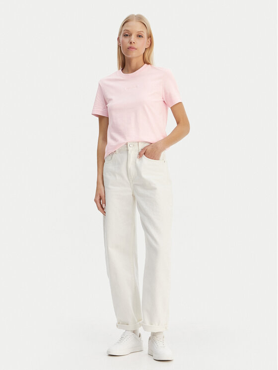Calvin Klein Calvin Klein T-shirt LV044C905G Ružičasta Regular Fit