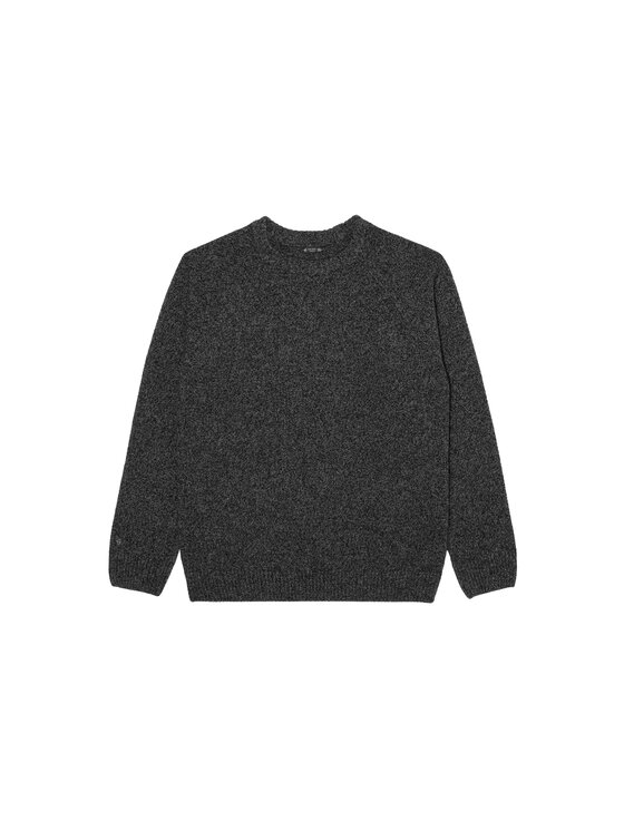 B SIDES B SIDES Sweter DARWIN Szary Regular Fit