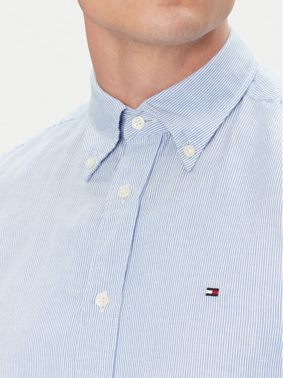 Tommy Hilfiger Tommy Hilfiger Camicia MW0MW40704 Celeste Regular Fit