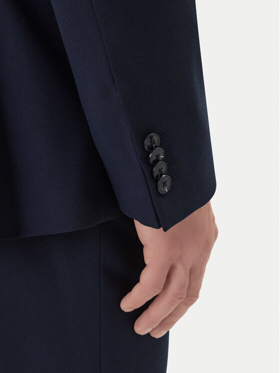 HUGO HUGO Костюм Henry/Getlin232X 50557616 Тъмносин Slim Fit