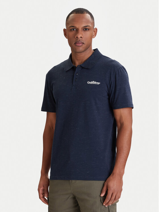 Quiksilver Tricou polo EQYKT04420 Bleumarin Regular Fit