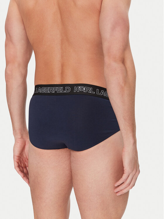 KARL LAGERFELD KARL LAGERFELD Set od 3 para muških slip gaća A1M47043 Šarena