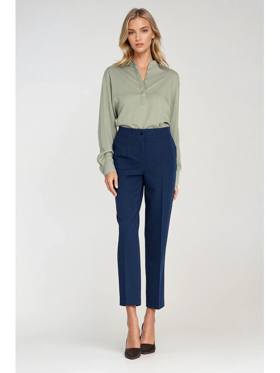 NIFE NIFE Halenka B194 Zelená Oversize