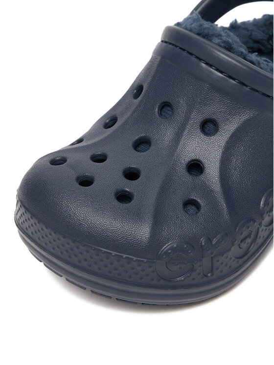 Crocs Crocs Papucs C-BAYA LINED CLOG T 207501-463 Sötétkék