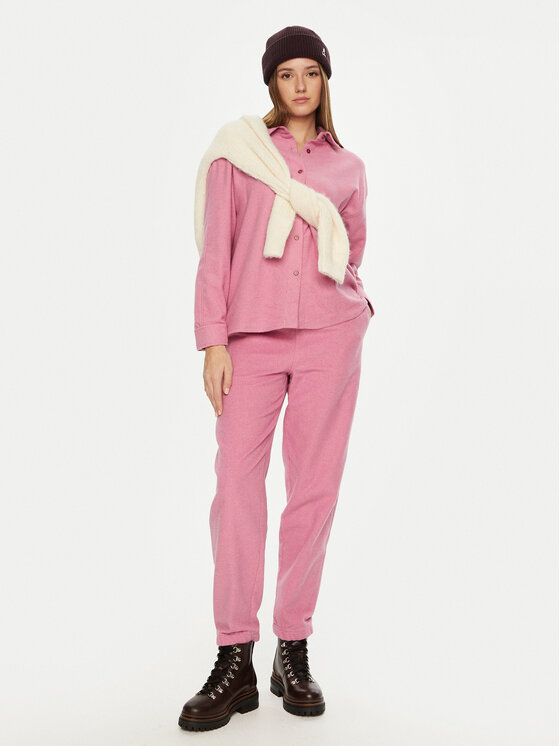 American Vintage American Vintage Hemd Vylow VYL06AH24 Rosa Loose Fit