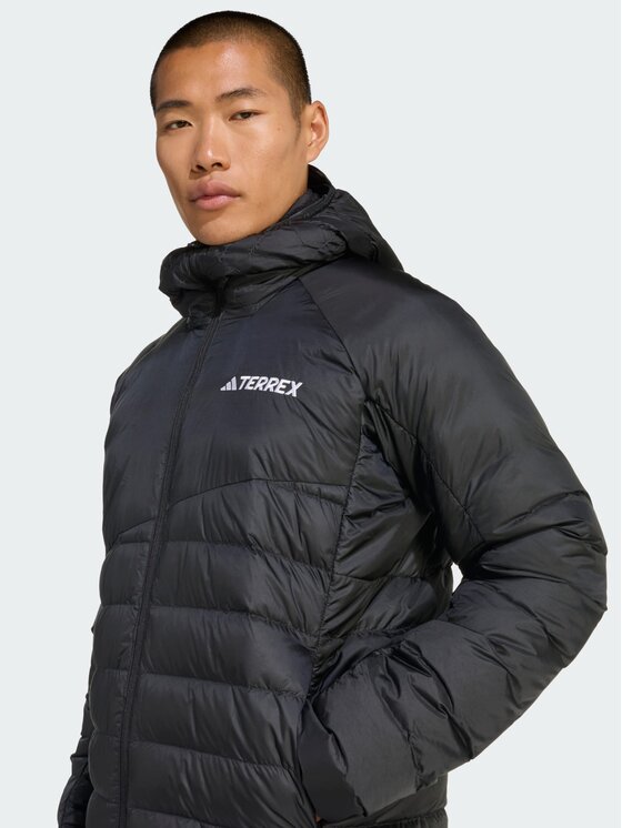 adidas adidas Kurtka puchowa Terrex Xperior Czarny Regular Fit