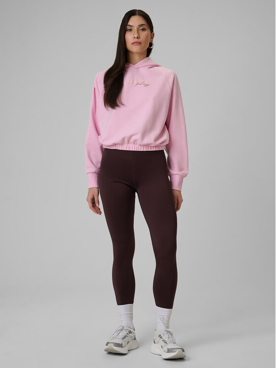 4F 4F Bluza COZY Różowy jasny Regular Fit