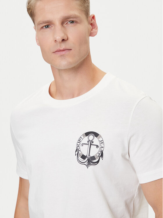 JOOP! Jeans JOOP! Jeans T-Shirt 15 JJJ-28Alidor 30047014 Beżowy Modern Fit