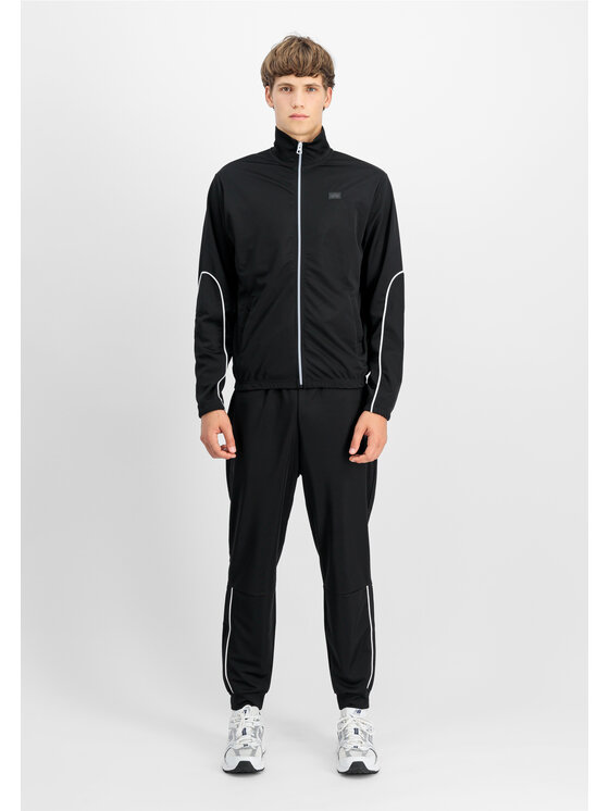 Alpha Industries Alpha Industries Bluza Essential Track Jacket Czarny Regular Fit