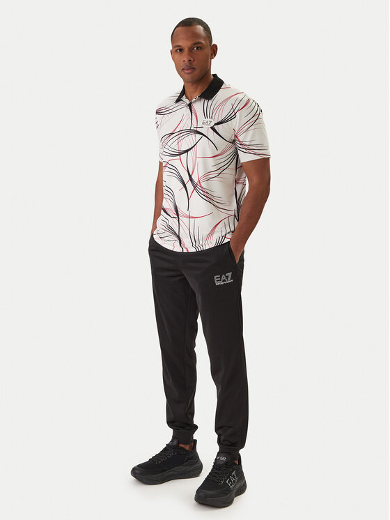 EA7 Emporio Armani EA7 Emporio Armani Polo marškinėliai 7M001532 AF22175 Balta Regular Fit